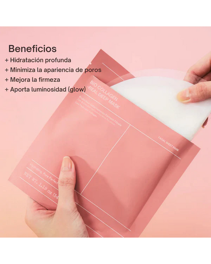 Mascarilla Glow de Colageno | Biodance | COMPRA 1 Y LLÉVATE 5