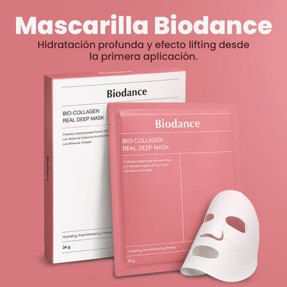 Mascarilla Glow de Colageno | Biodance | COMPRA 1 Y LLÉVATE 5